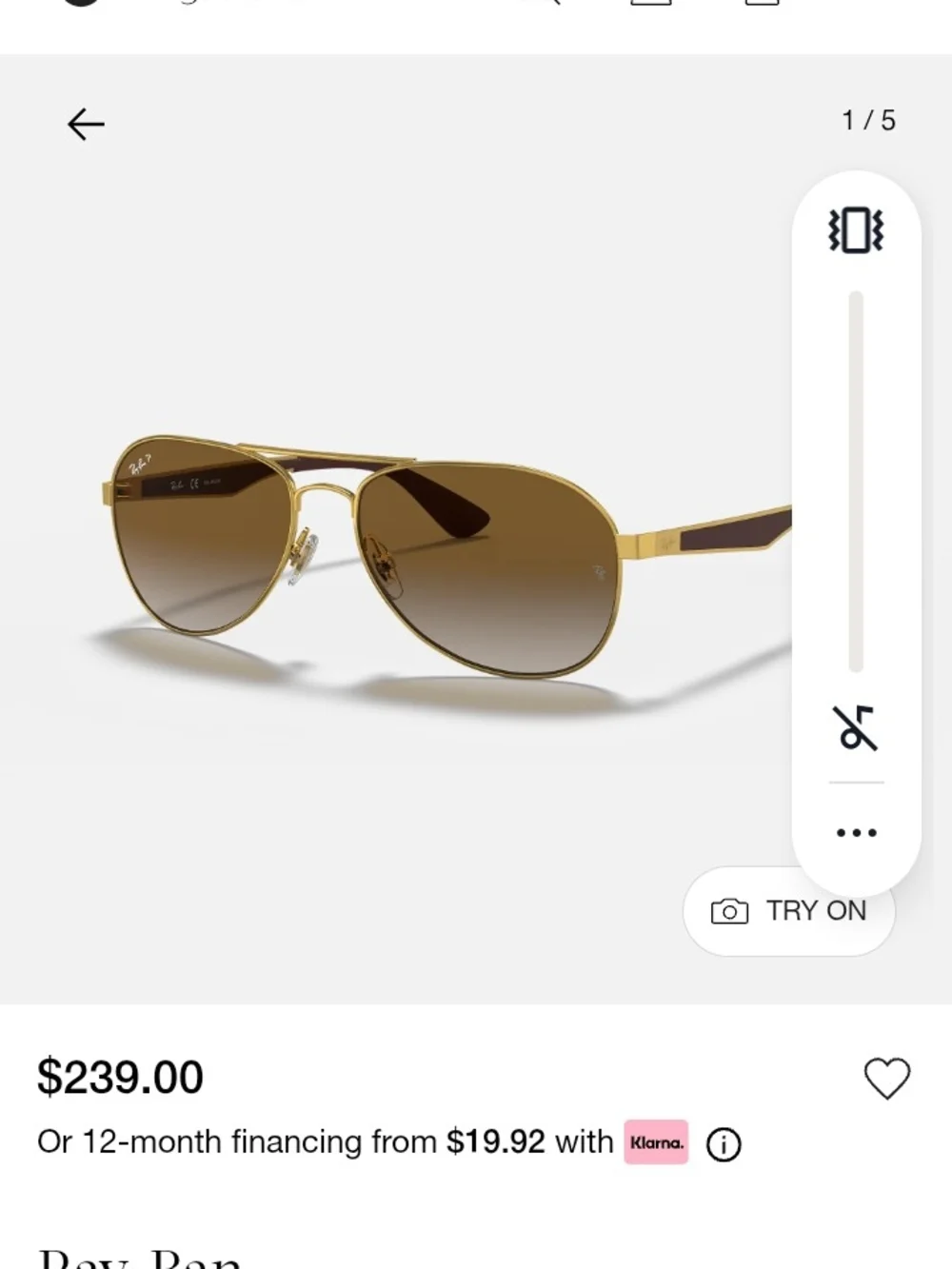 Ray-Ban well are